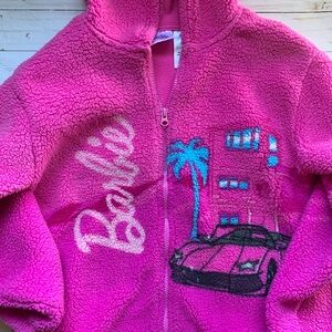 Pink Barbie Fleece Jacket